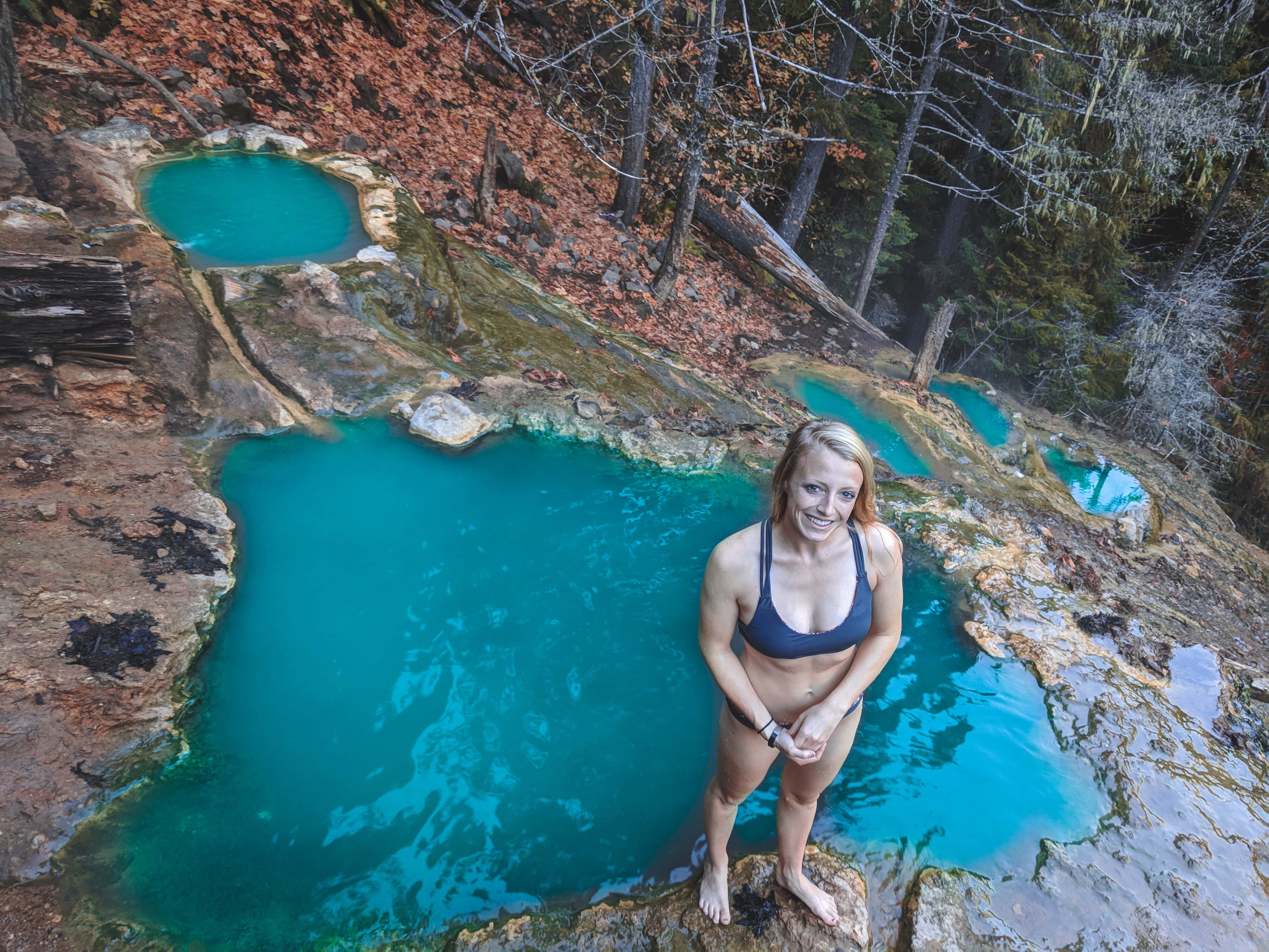 Umpqua Hot Springs in Umpqua National Forest, Oregon