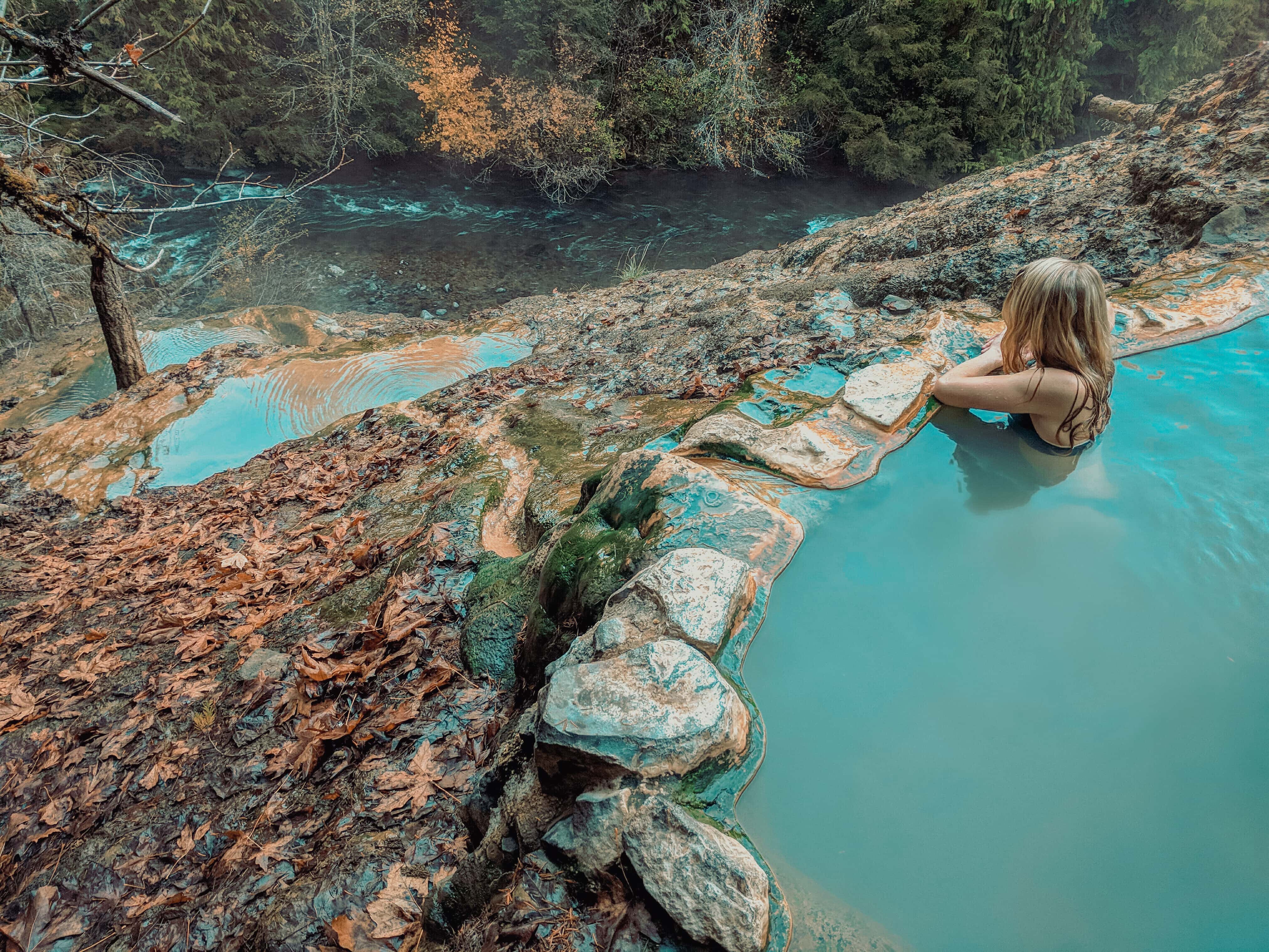 Umpqua Hot Springs in Oregon