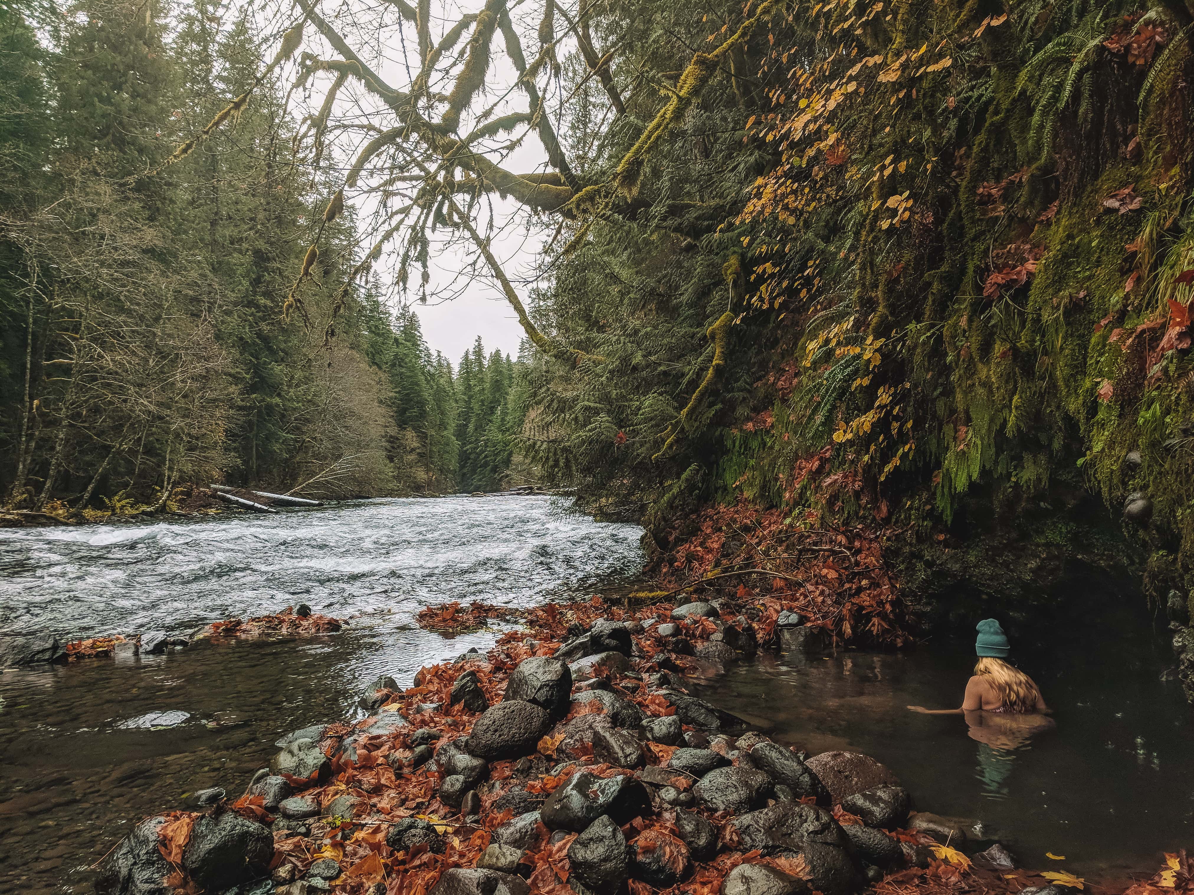 Bigelow Hot Springs- Mckenzie River, Oregon