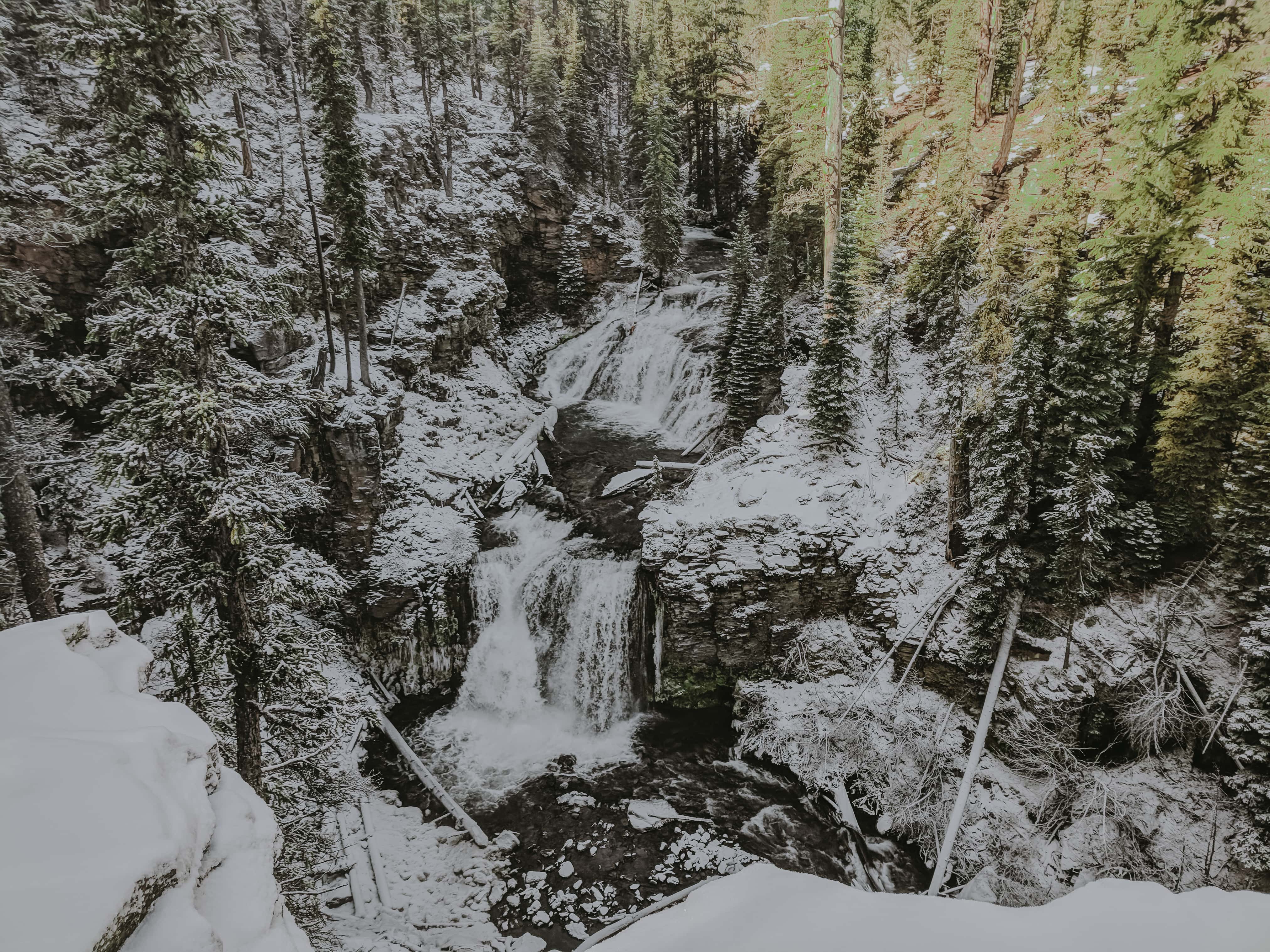 Things to Do in Bend, Oregon in Winter - Tumalo Falls