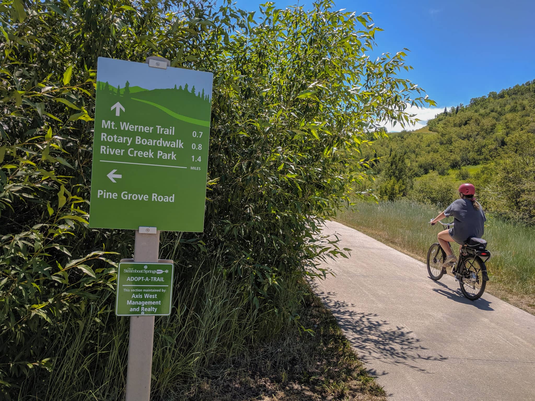 Steamboat Springs Core Trail for Winter or Summer