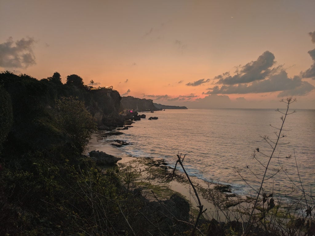 After the Sun Has Set on the Beaches of Bali