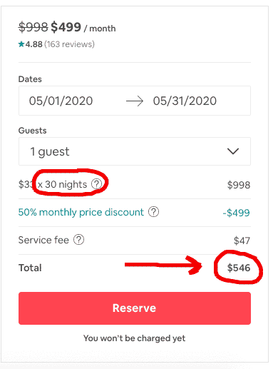 airbnb student discount