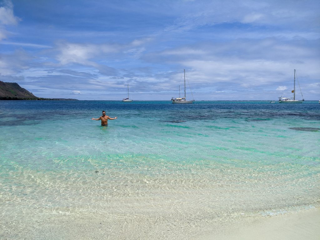 Another one of Moorea's Best Beaches, Ta'ahiamnau