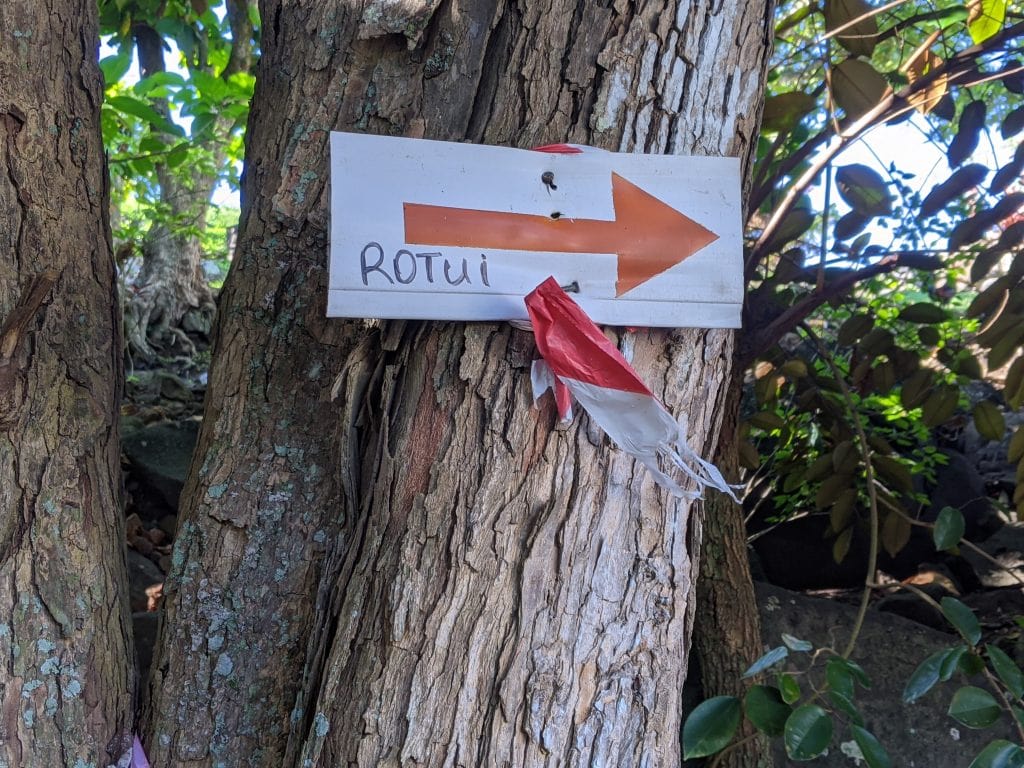 Rotui Trail Markers