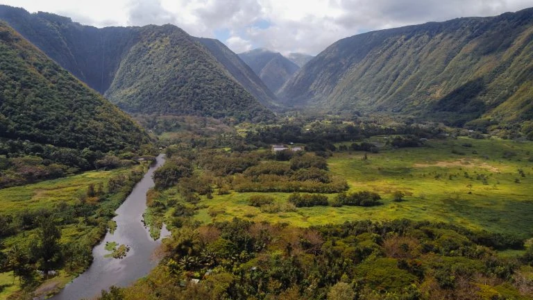 A View of Hawaii Valley On The Big Island, One of the Best Things To Do.