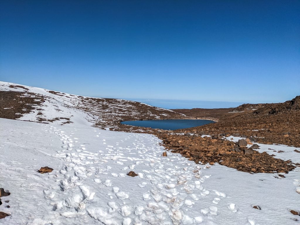Lake Waiau, A Sacred Area on Mauna Kea.
