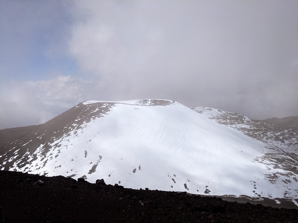 The Crater At The Top of Mauna Kea.