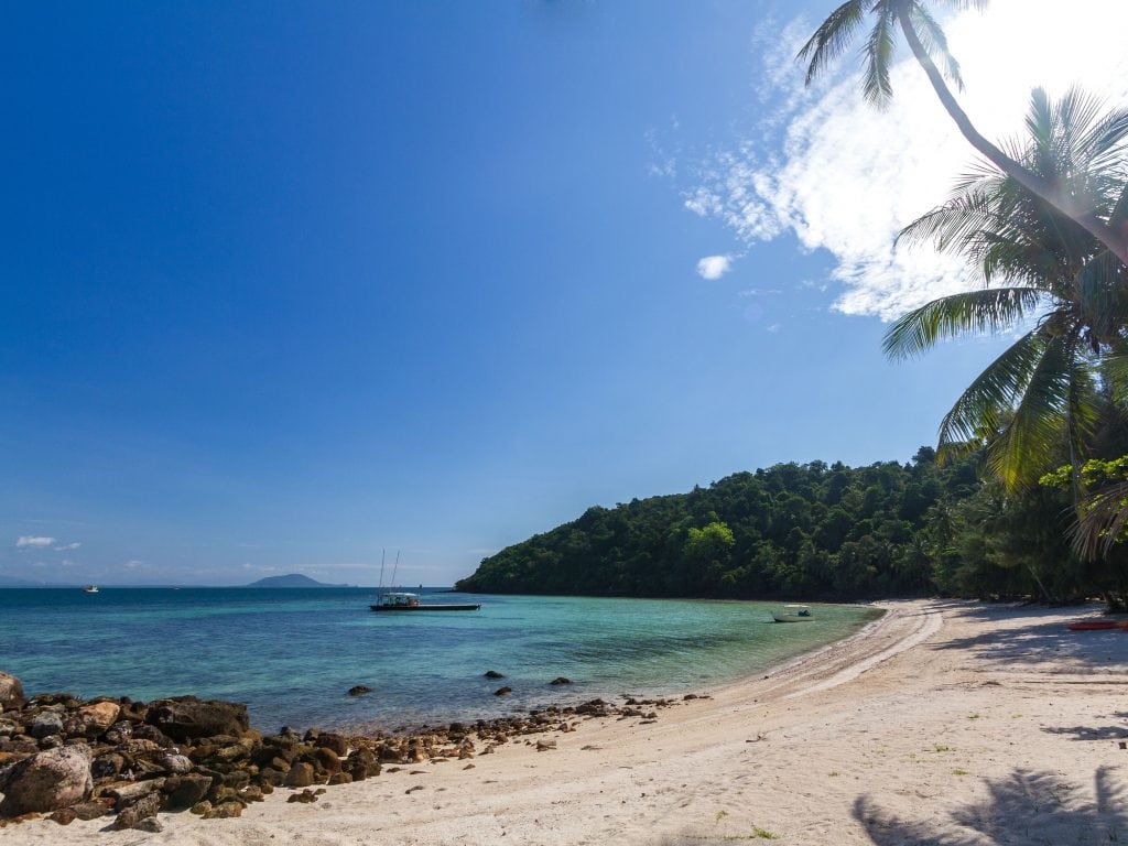 Beach Coast In Koh Talu In Thailand, A Great Island For Hopping Around.