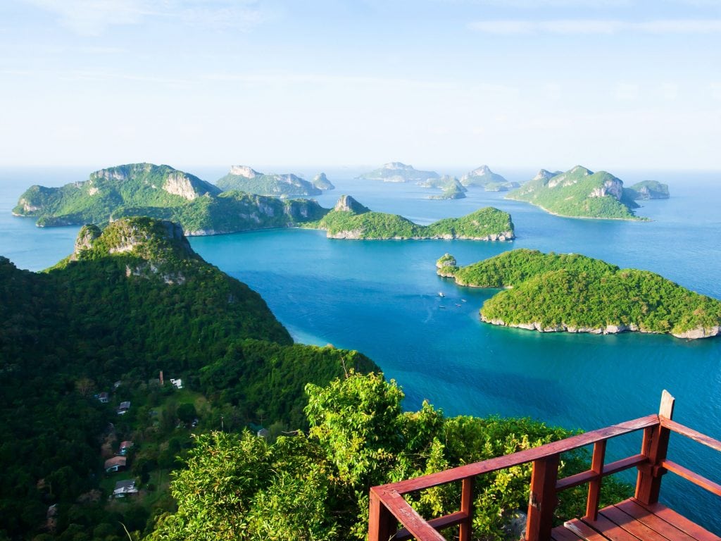 Koh Wua Ta Lap Island View In Thailand, An Excellent Island Hopping Destination.