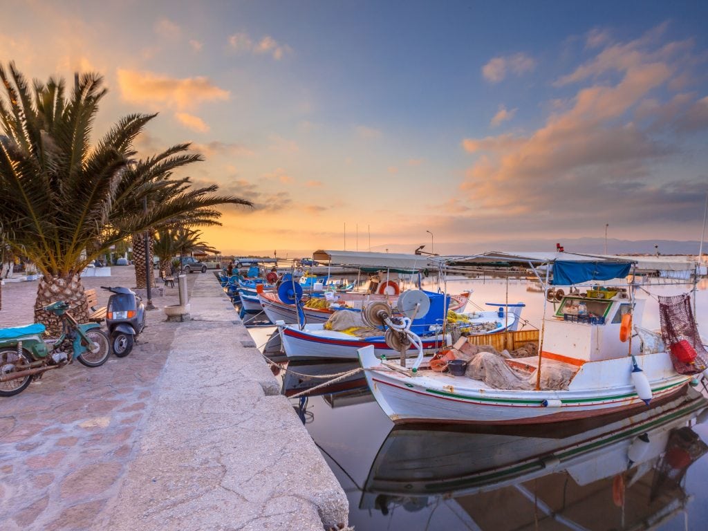 Fishing Trip In Milos, Greece.