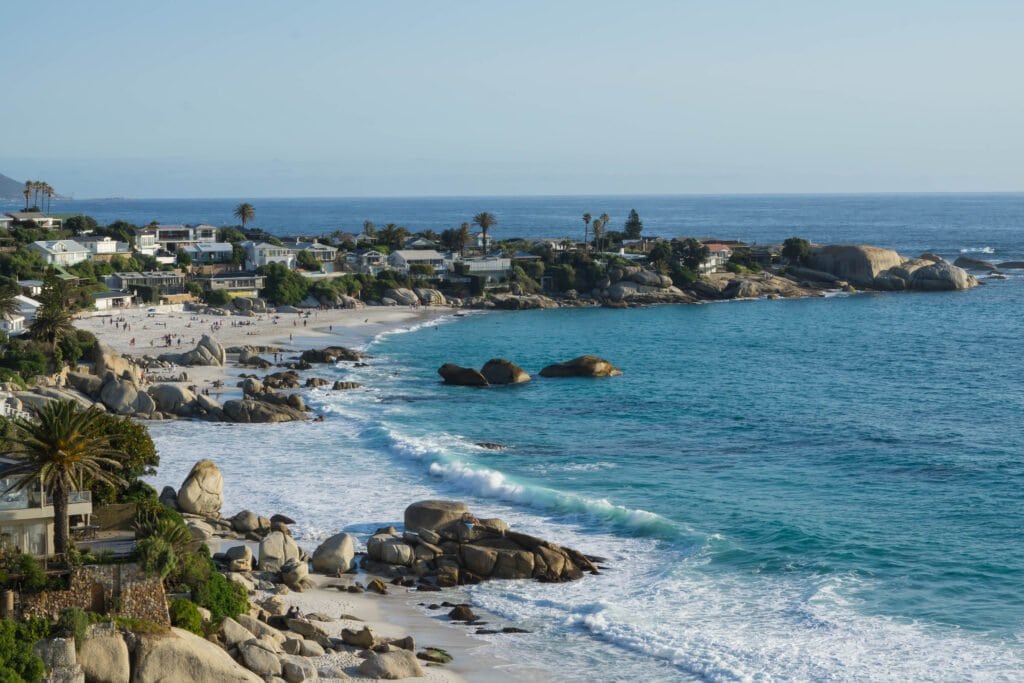 A Long Stretch of Clifton Beach.