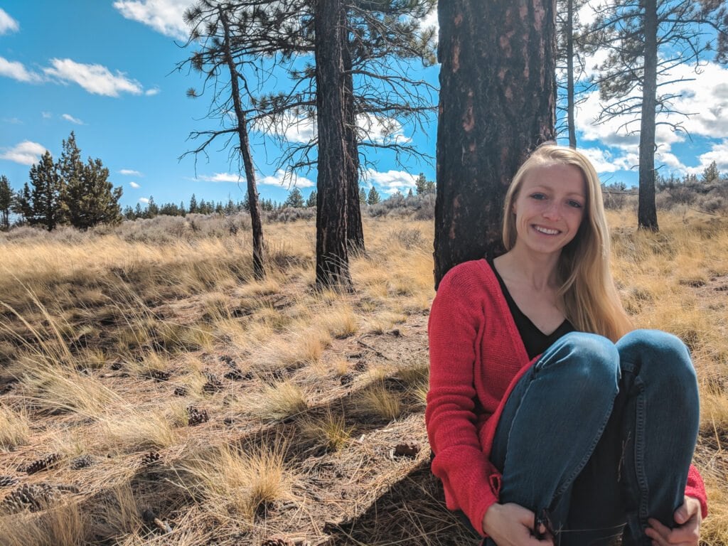 Camping on China Hat Road Near Bend, Oregon