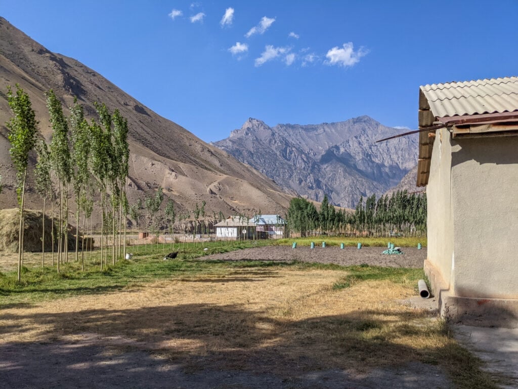 A Small Village in Southern Kyrgyzstan.