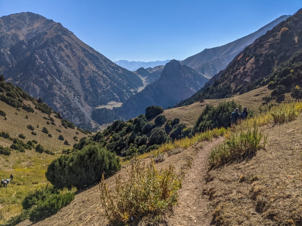 The Alay Mountain Range.