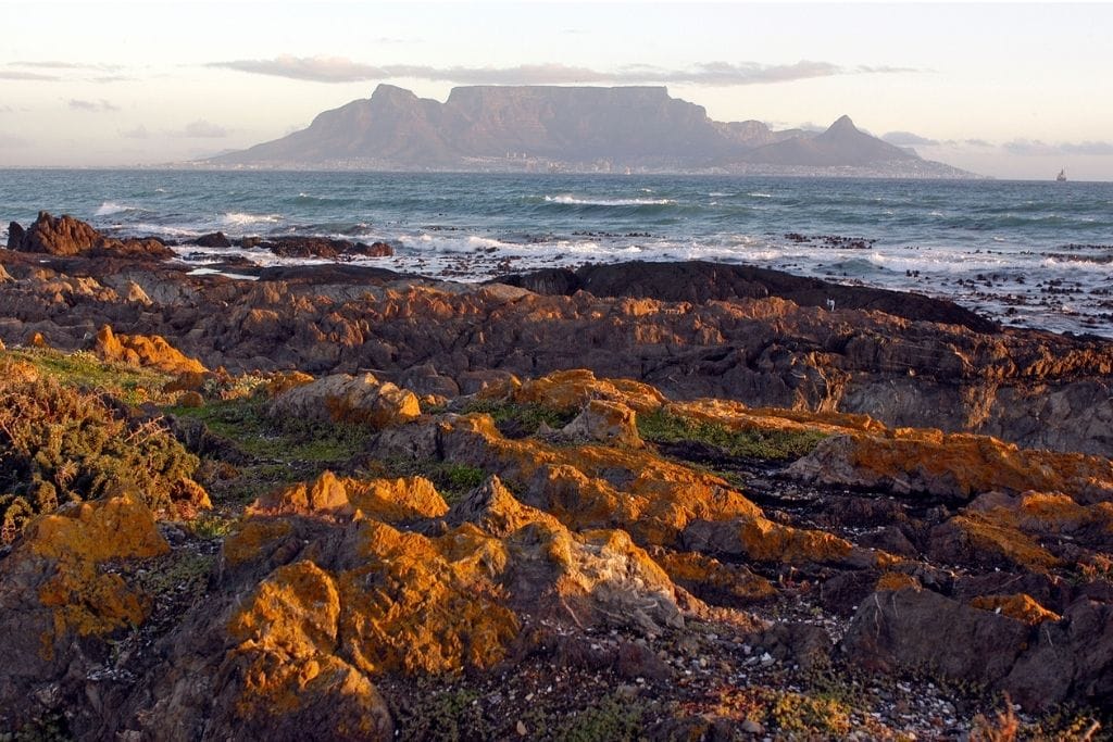Beautiful View of Table Mountain.