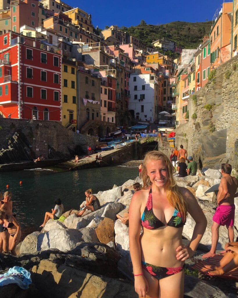 Me in Riomaggiore, Italy!