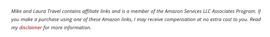 Privacy Policy & Disclosure