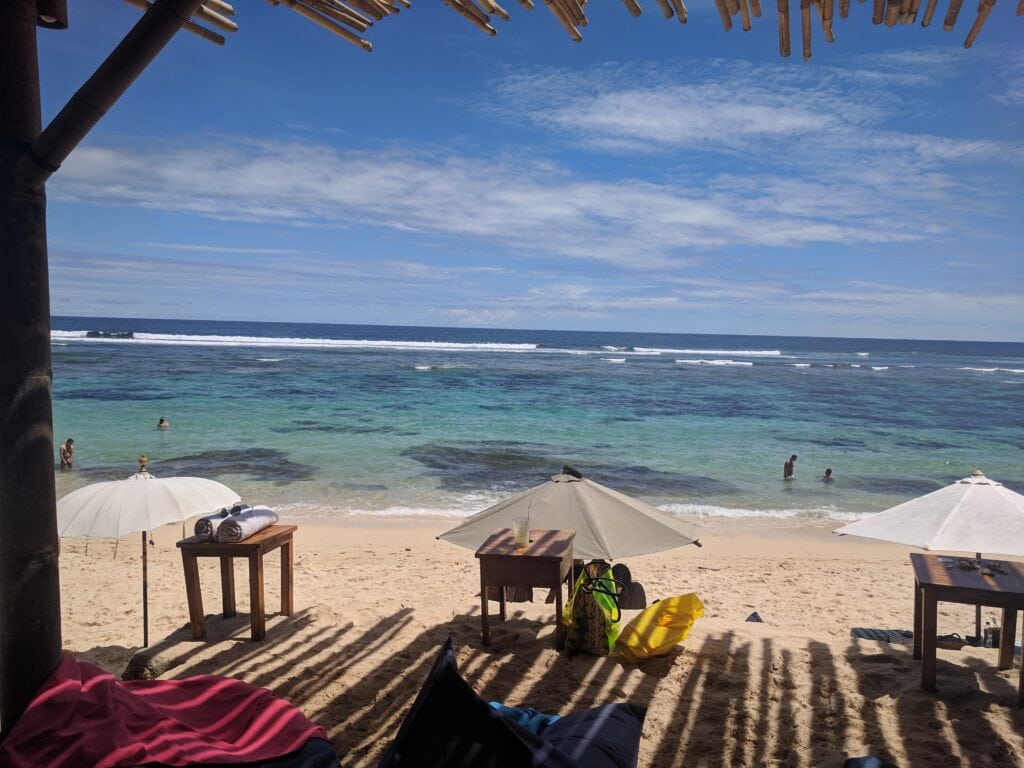Melawi Beach in Bali.