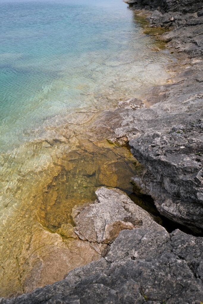 Waters at Bruce Peninsula National Park