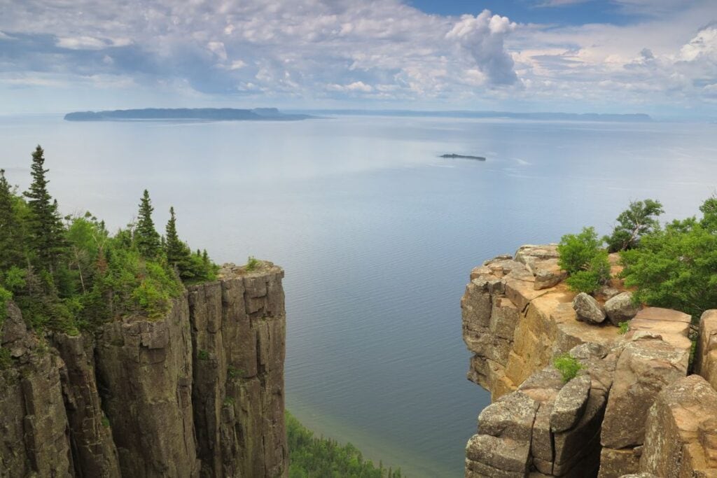 Cliffs at Sleeping Giant Provincial Park