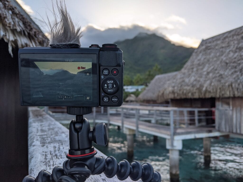 An image of Bora Bora and overwater bungalows; one of the safest places to visit.