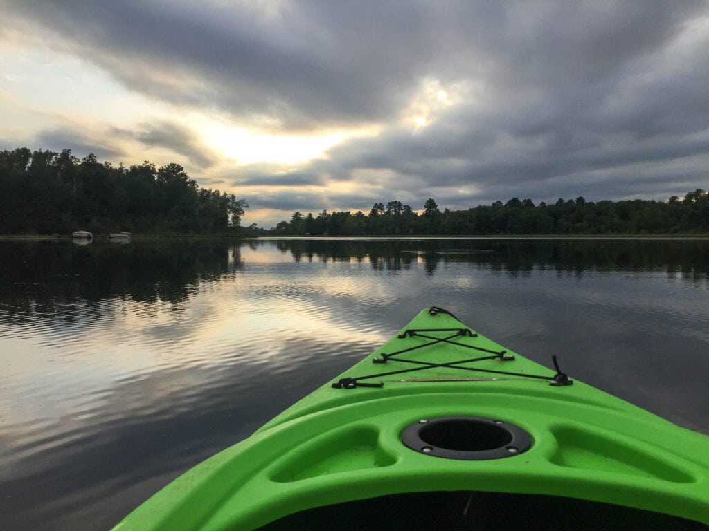 The best kayaking in the US might be your nearest lake - always a good place to start!