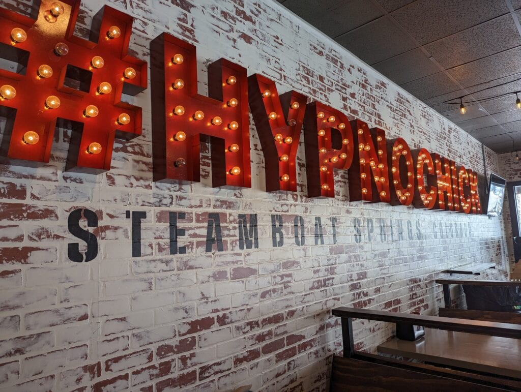 Hypnotic Chicken in Steamboat.