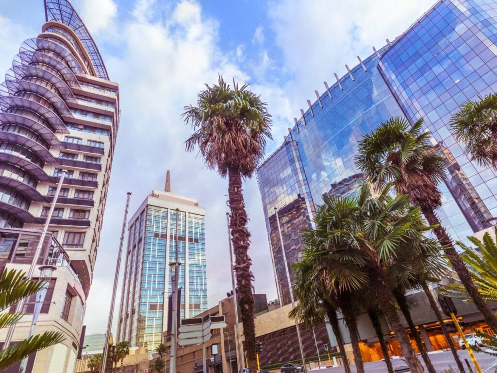 Sandton City Center in Johannesburg, South Africa