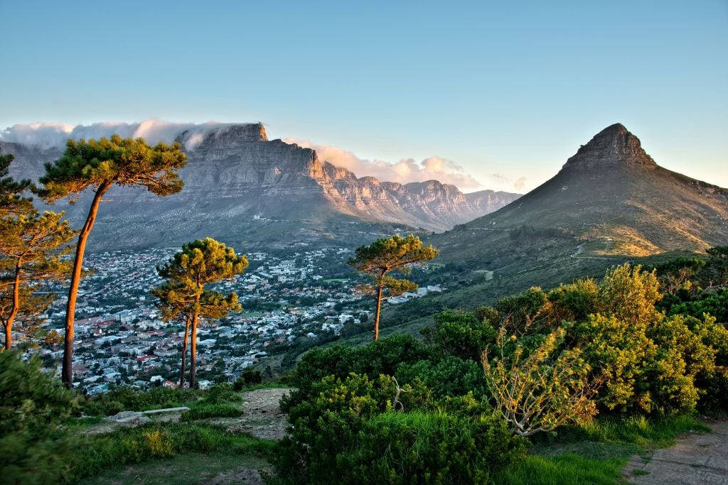 View of Cape Town from Signal Hill