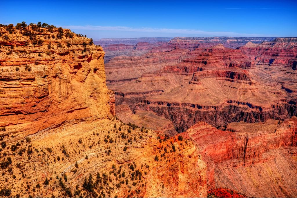 Afternoon in the Grand Canyon, Arizona.