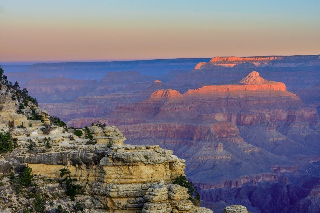 Sunrise at Mather Point, Grand Canyon