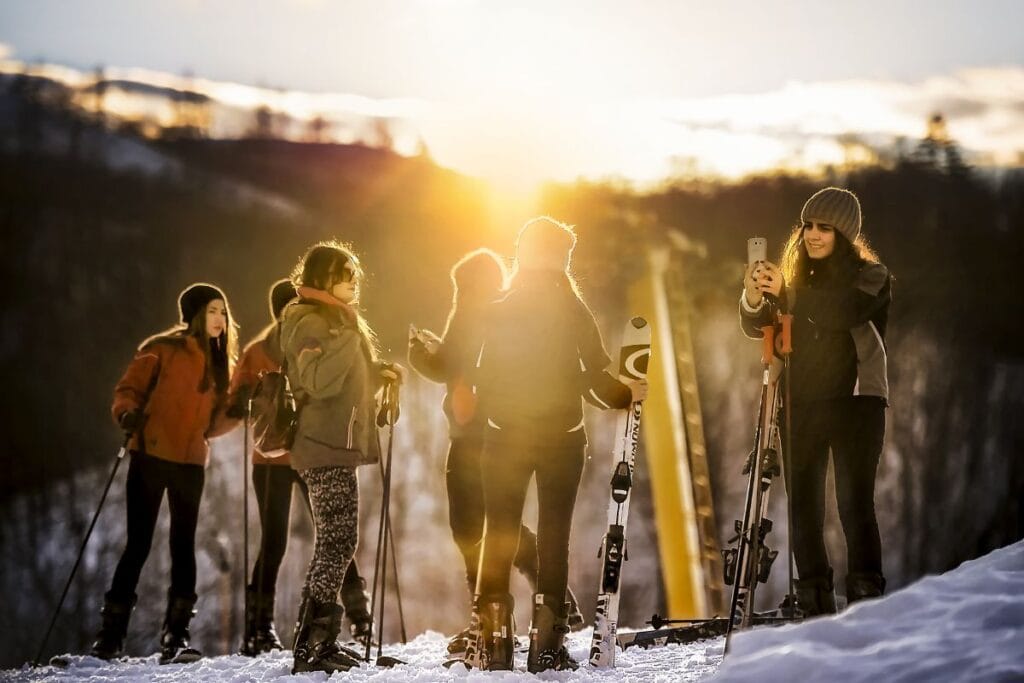 You can even ski in some parts of Israel when it snows.