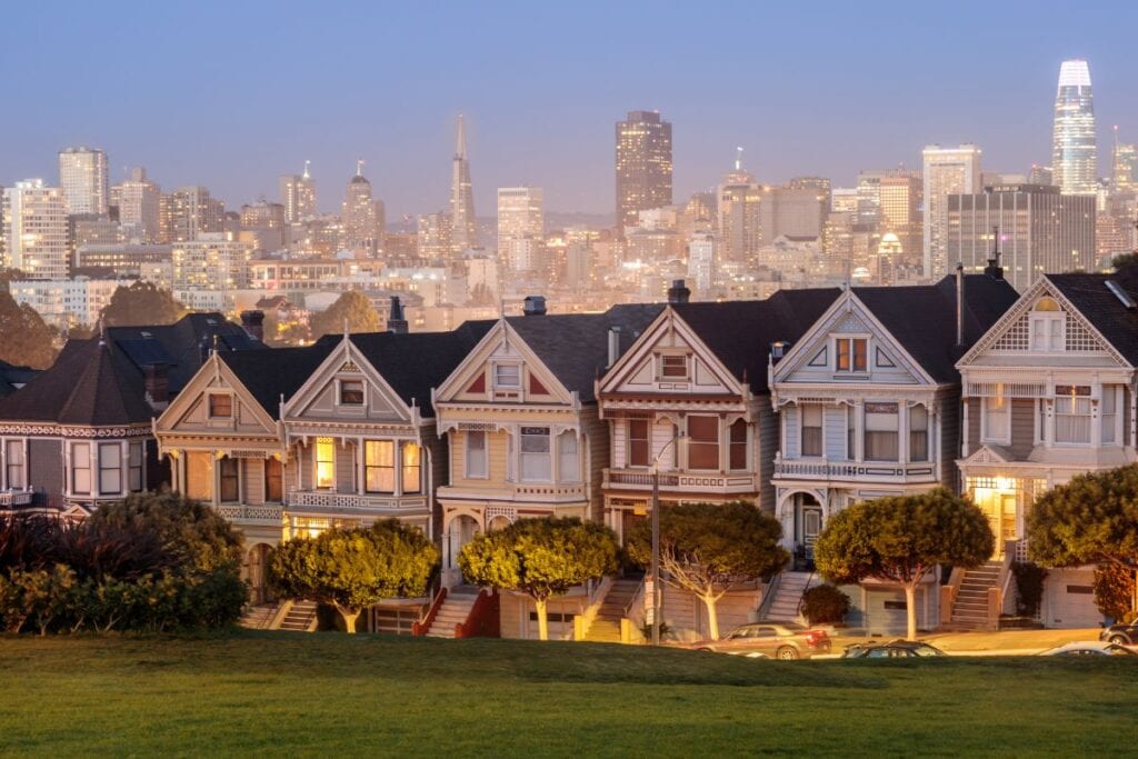 The Painted Ladies, an iconic stop on your 3 day in San Francisco itinerary.