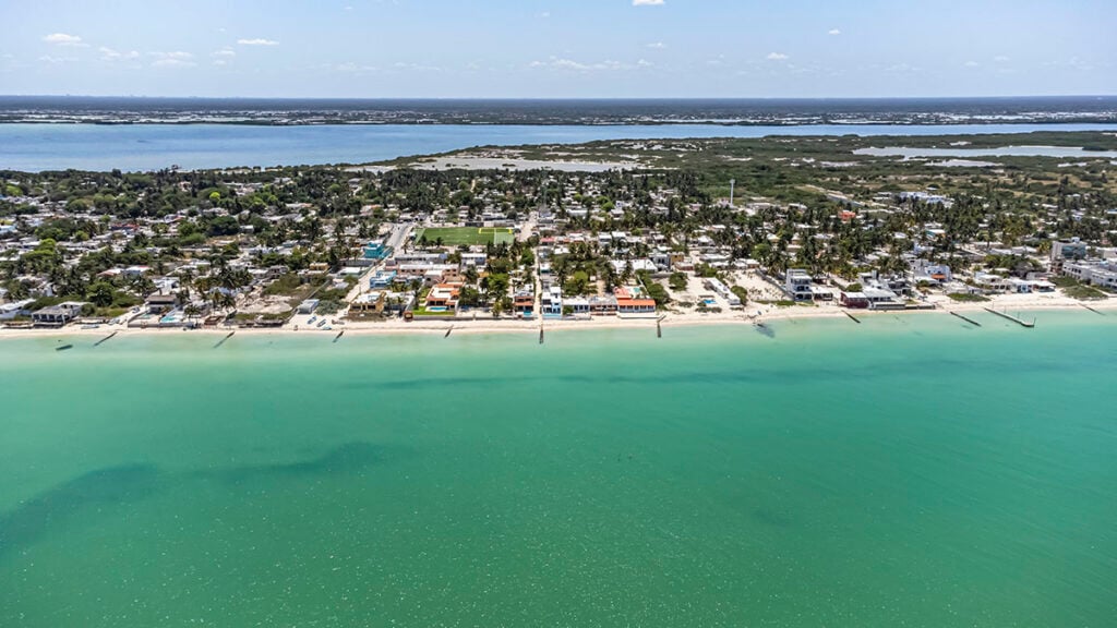 Is Yucatan Mexico safe? Yes, this coastline shows some of the safe neighborhoods in Progreso on the Yucatan peninsula.