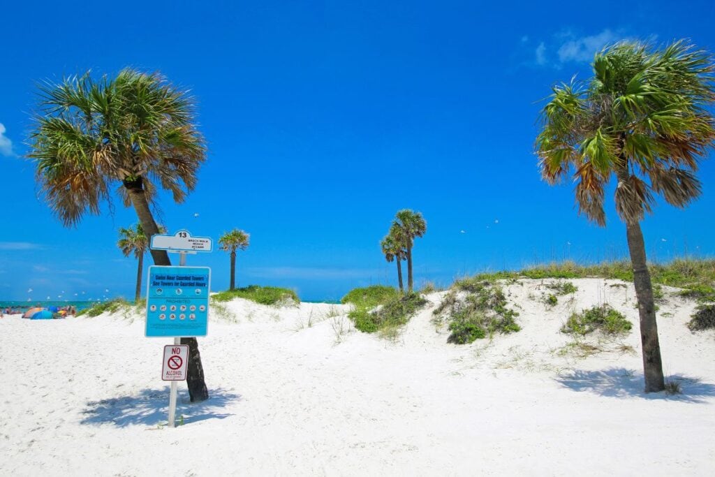 Views from Clearwater Beach trail, one of the best hiking trails in Florida - just look at these views.