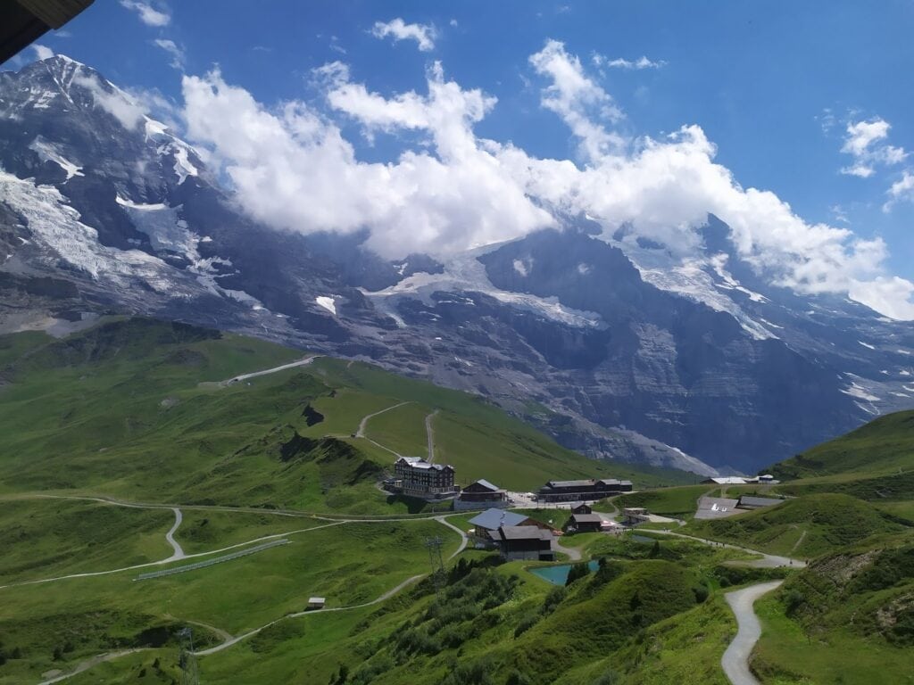 Murren, Switzerland, one of the best places to visit in Switzerland in summer.