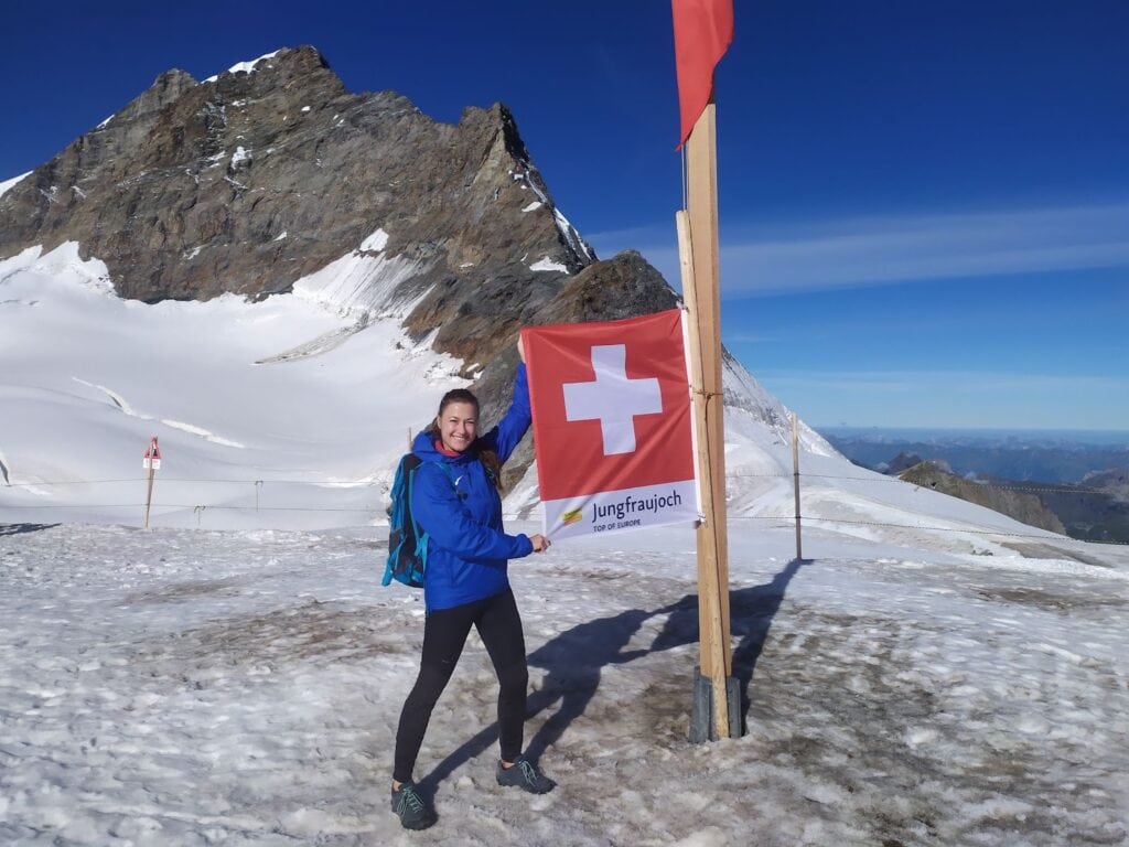 Top of Europe in Switzerland, one of the best things to do in Switzerland in the summer, winter or any season.