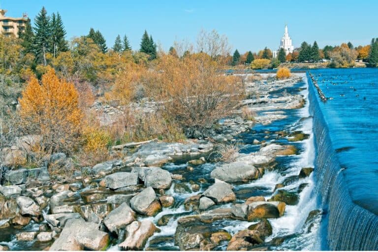 Autumn in Idaho Falls