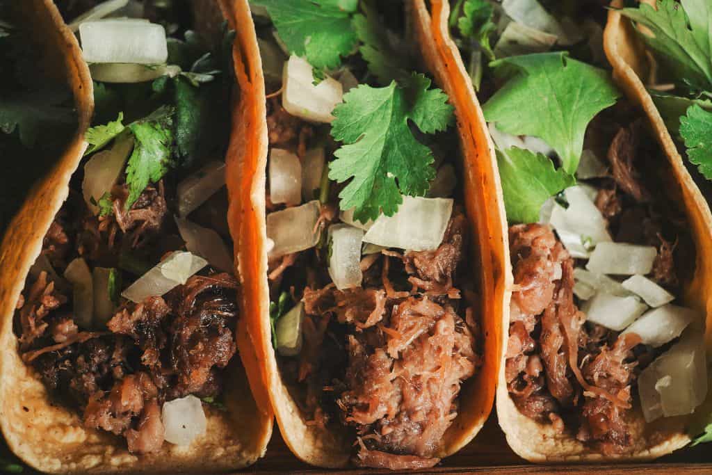 Beef tacos