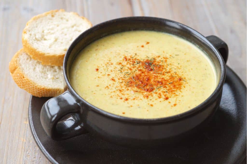 You can get amazing, hot soup creations like this at A Street Soup Market restaurant in Idaho Falls.