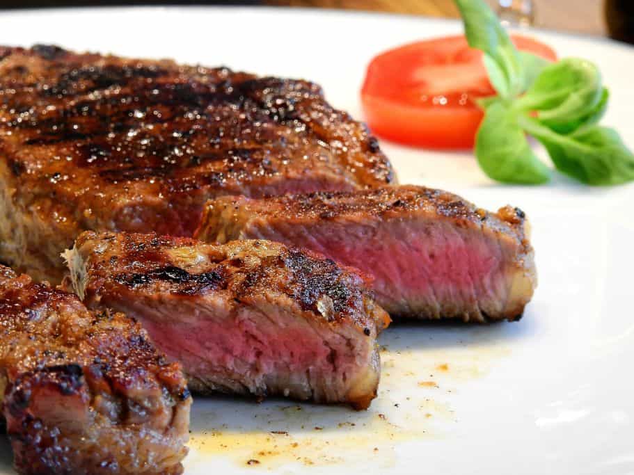 Order rare steak like this at the top fine dining restaurants Idaho Falls has to offer.