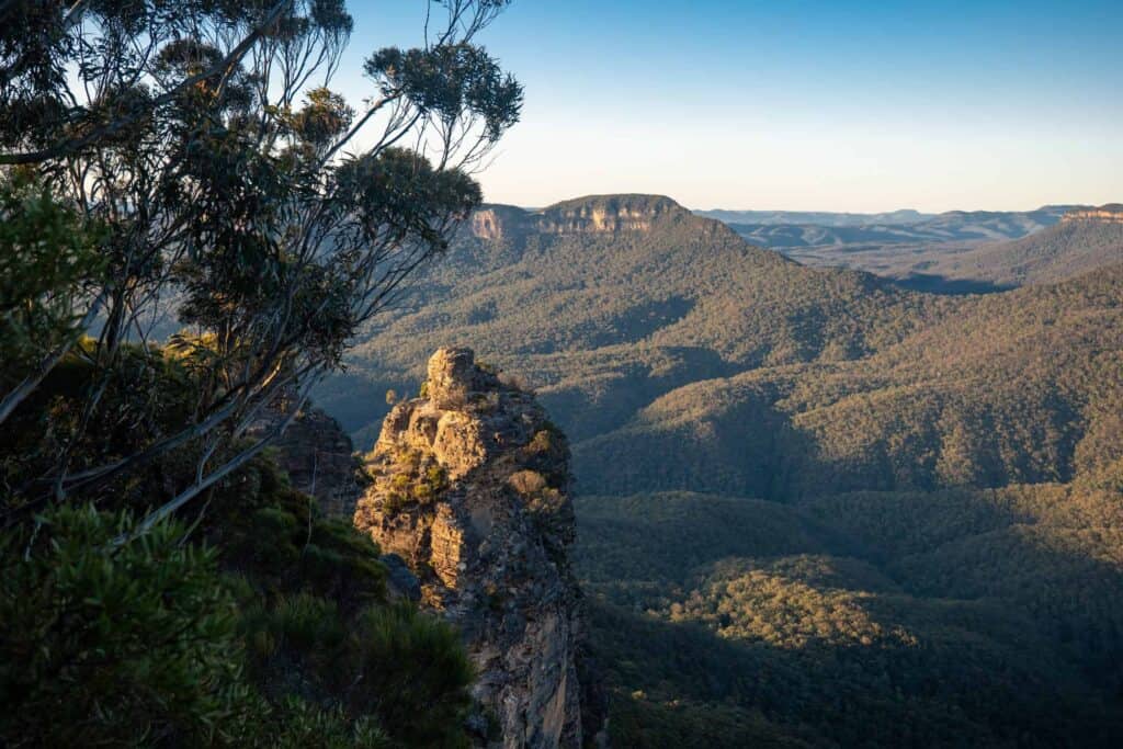 The Blue Mountains in Australia are worth visiting for lovers of the outdoors.