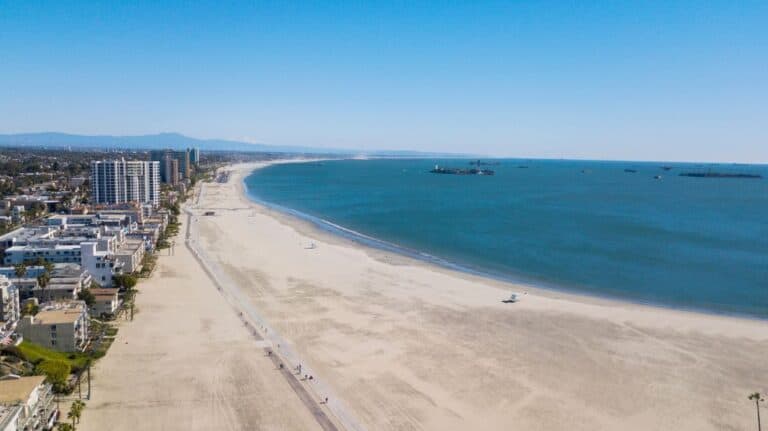 Beach in Long Beach California
