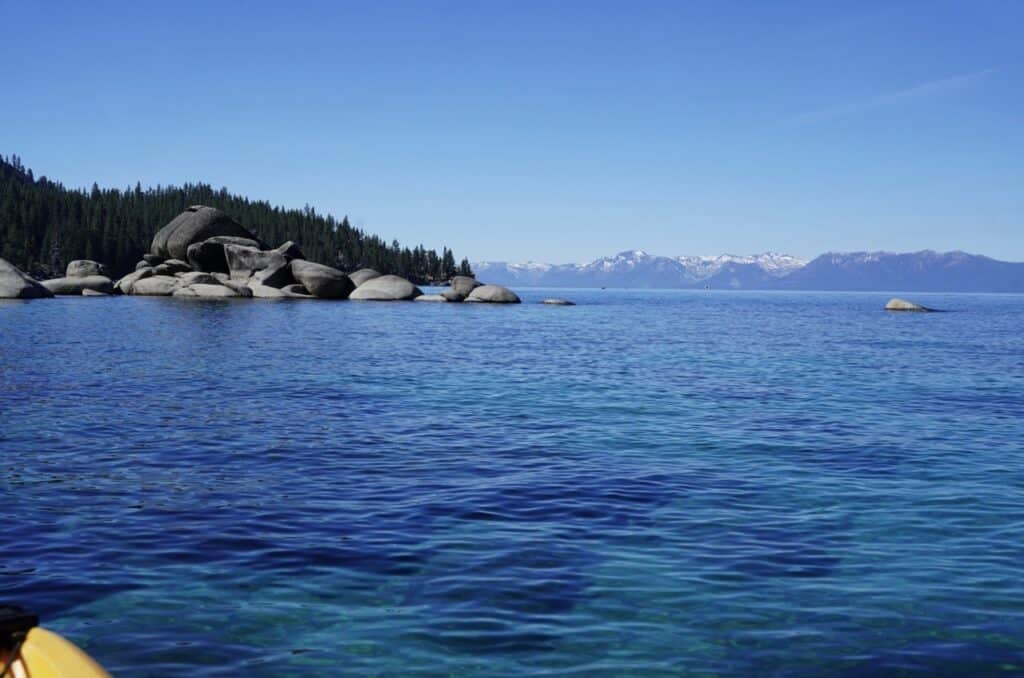 Many of the stops along the Lake Tahoe scenic drive charge day use fees.