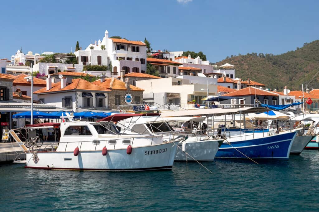 Marmaris is a beautiful coastal city and one of the best places for sailing in Turkey.