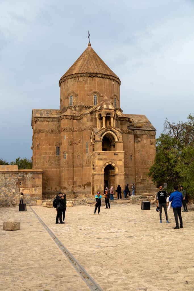 Akdamar Island is located on Lake Van and is home to the beautiful Armenian Cathedral of the Holy Cross.