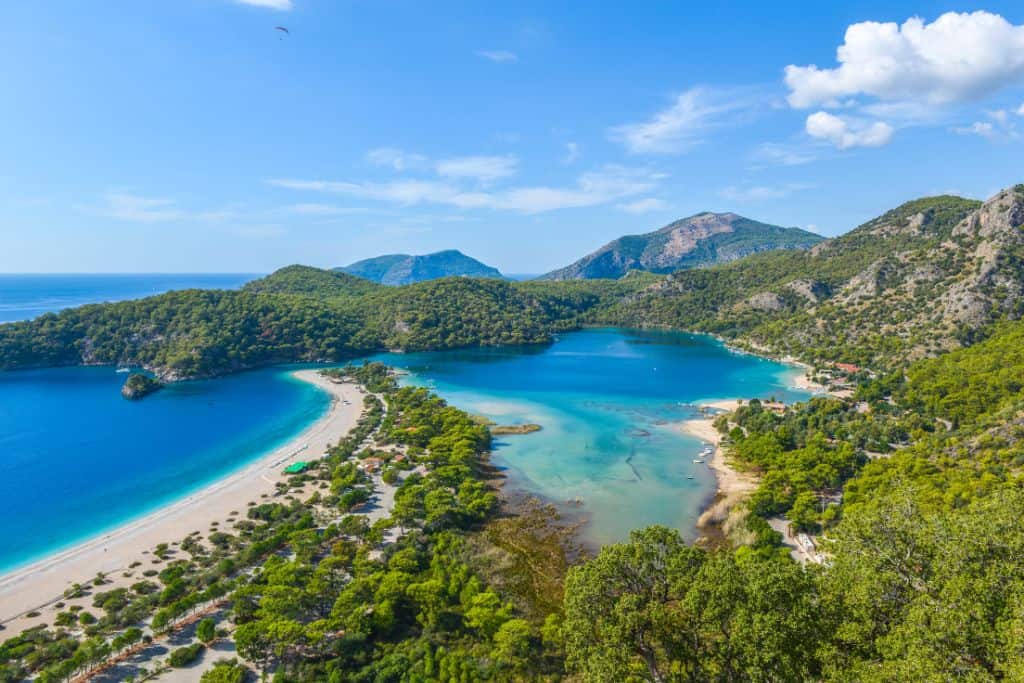Aerial view of Fethiye, Turkiye