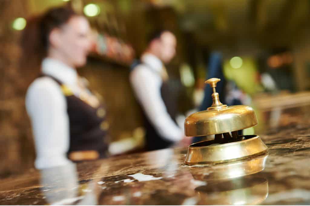 hotel front desk
