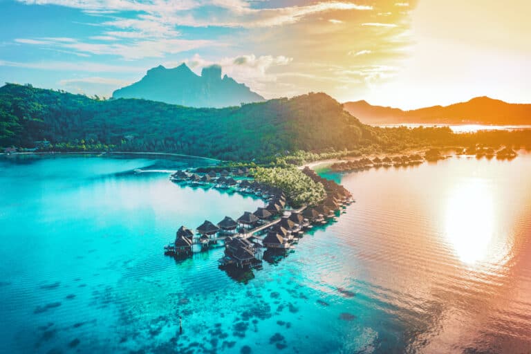 Bora Bora landscape view